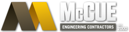MCCUE ENGINEERING CONTRACTORS logo